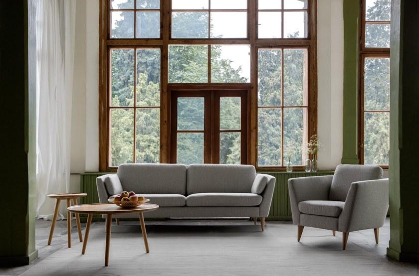 Sits Мягкий 3-х местный диван из ткани Mynta sun-id-1356812 - Вид №2