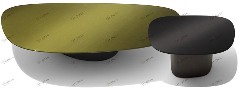 Giorgetti Лакированный журнальный столик для гостиной Galet sun-id-1448830