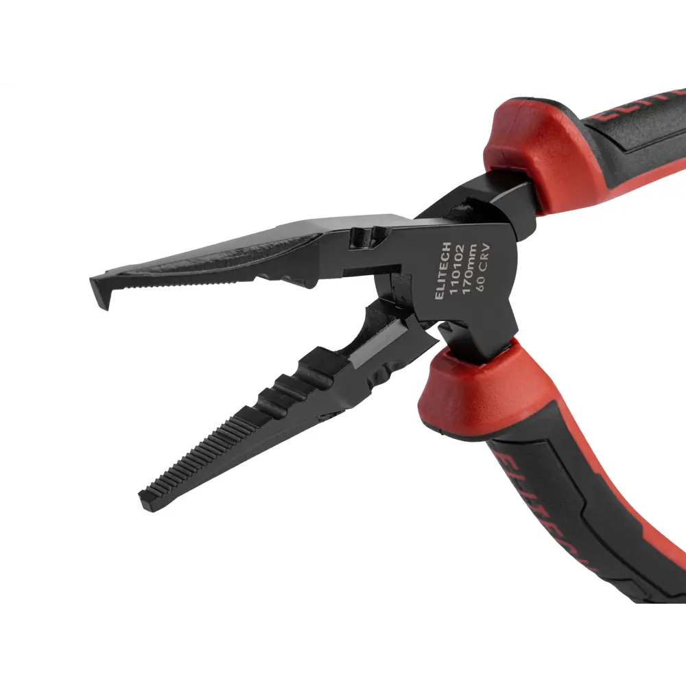 Плоскогубцы изогнутые Elitech 110102 160 мм STLM-2138030 - Вид №3