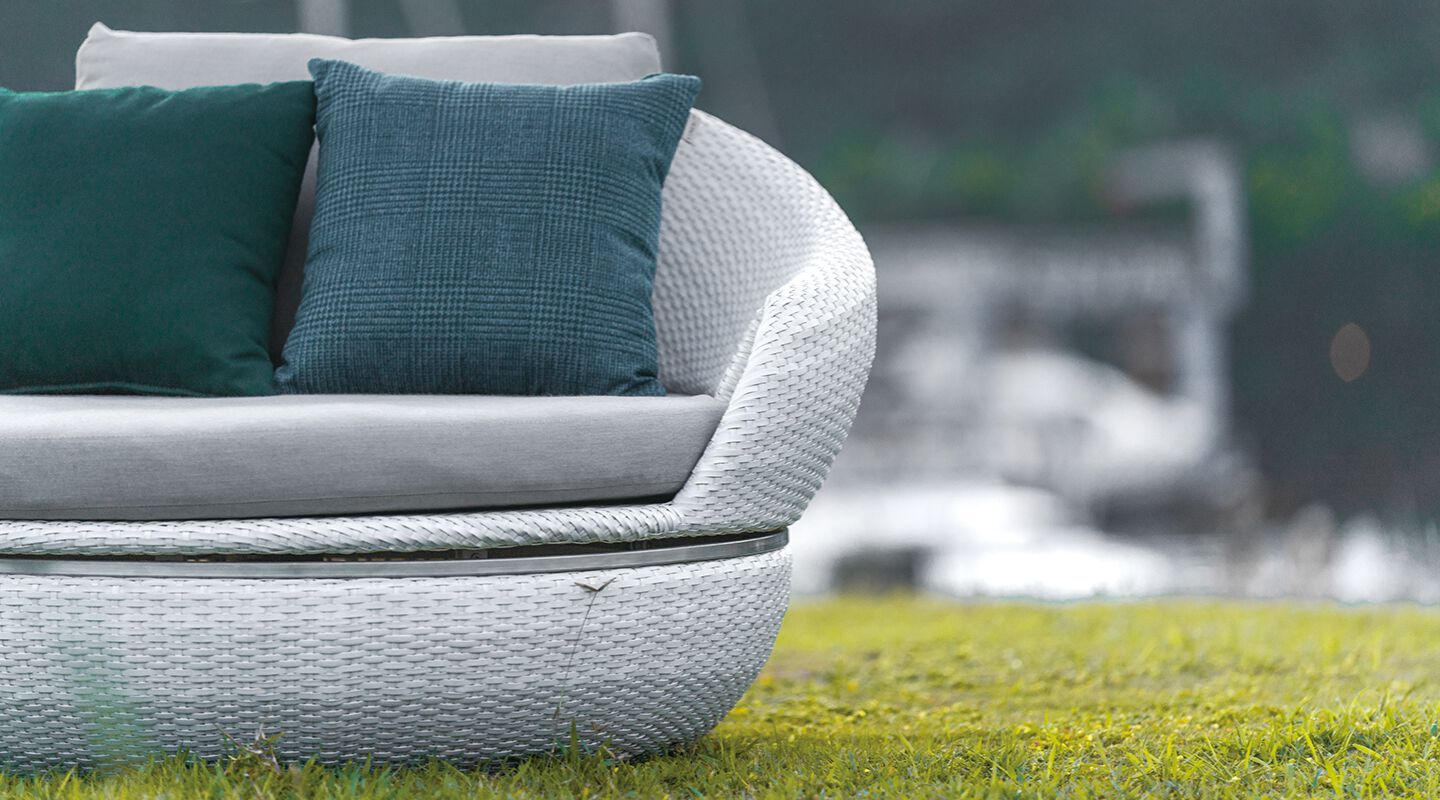 Круглая Садовая кровать из ротанга VINEKO Space ARCH-00064014 - Вид №3