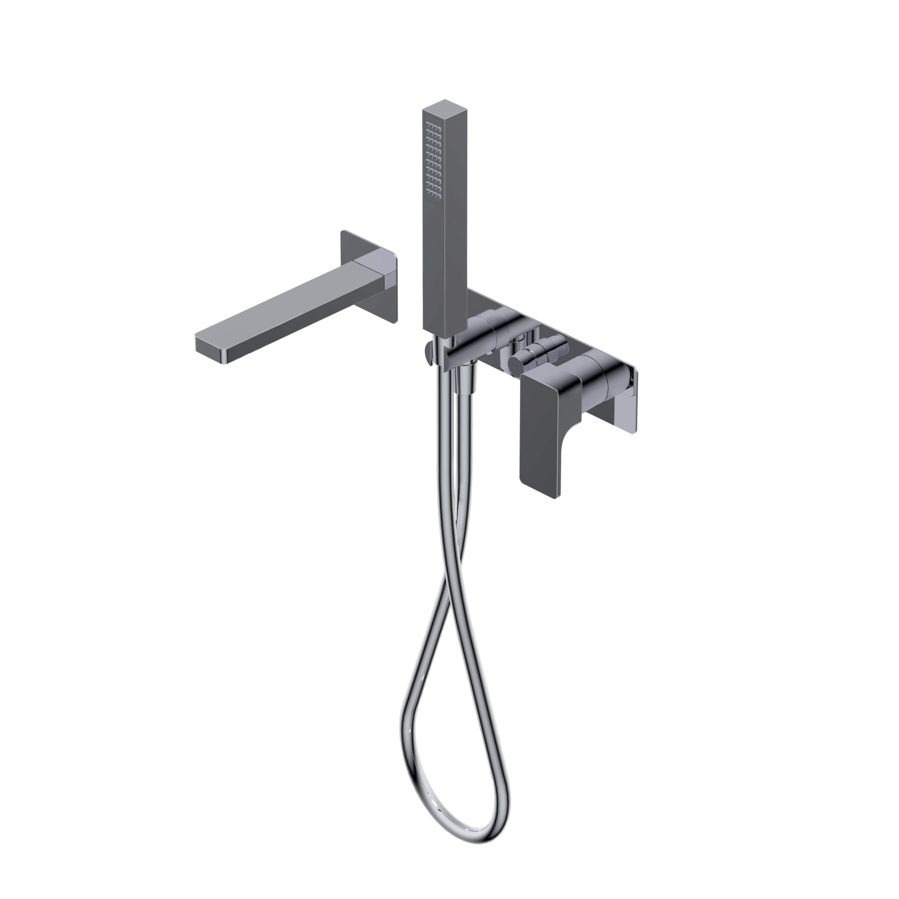 PR32EB101 Смеситель для ванны, однорычажный, встроенный Ritmonio Glitter