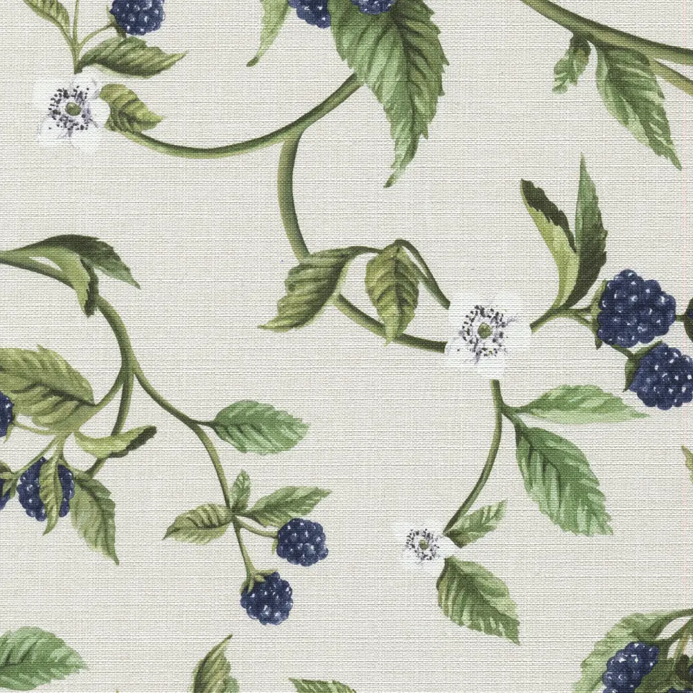 Обои флизелиновые Rasch Lazy Sunday зеленые 0.53 м 400816 STLM-2113328 - Вид №1