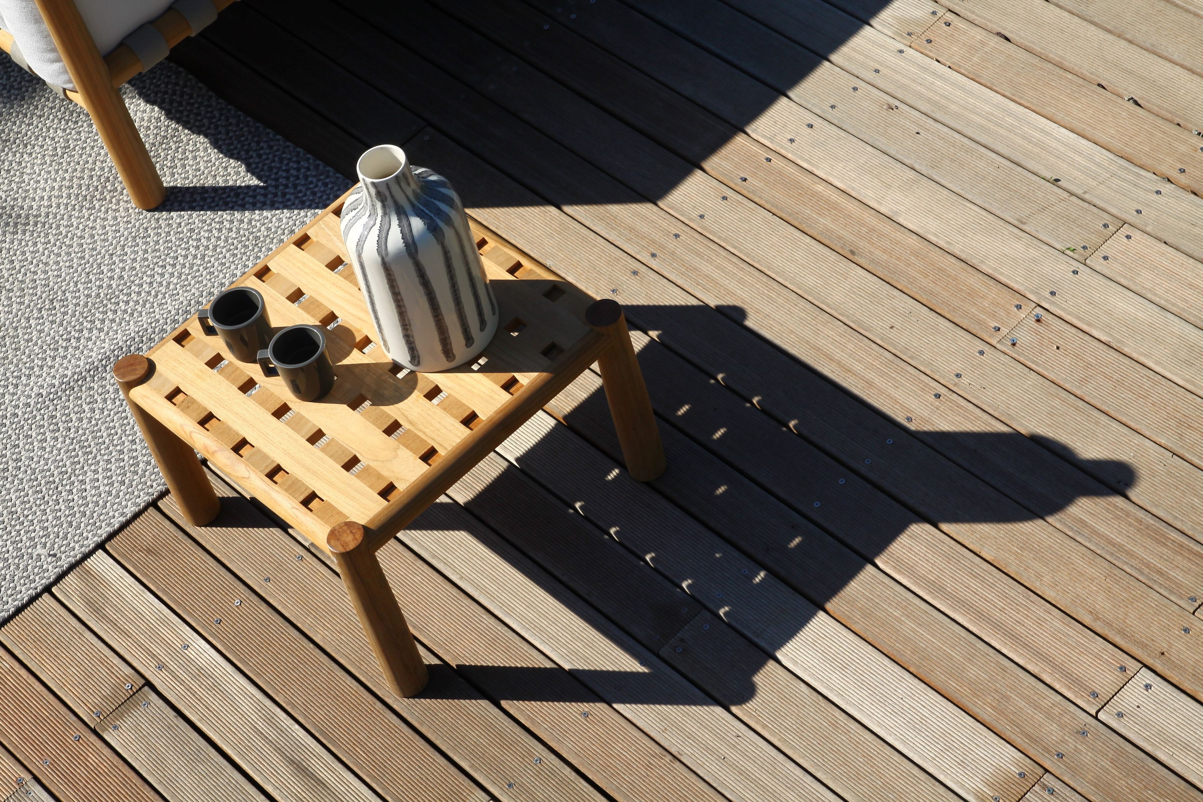 ТИК квадратный низкий садовый столик Unopiù Pevero ARCH-00073470