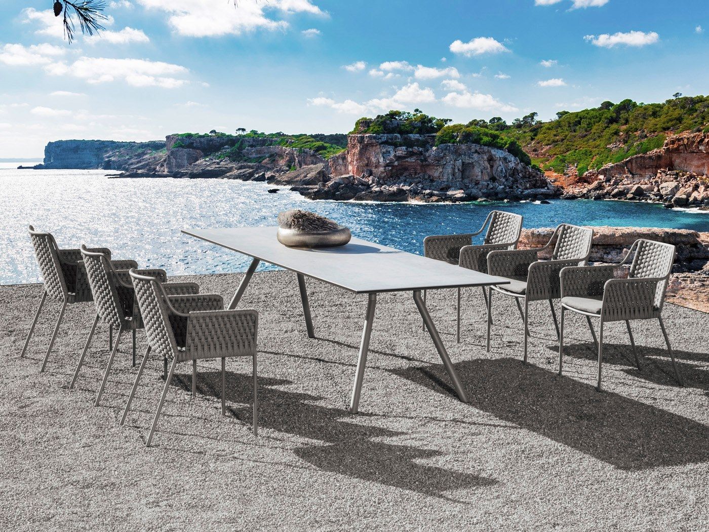 Прямоугольный обеденный стол в fm-ceramtop FISCHER MÖBEL Teso ARCH-00128031 - Вид №1