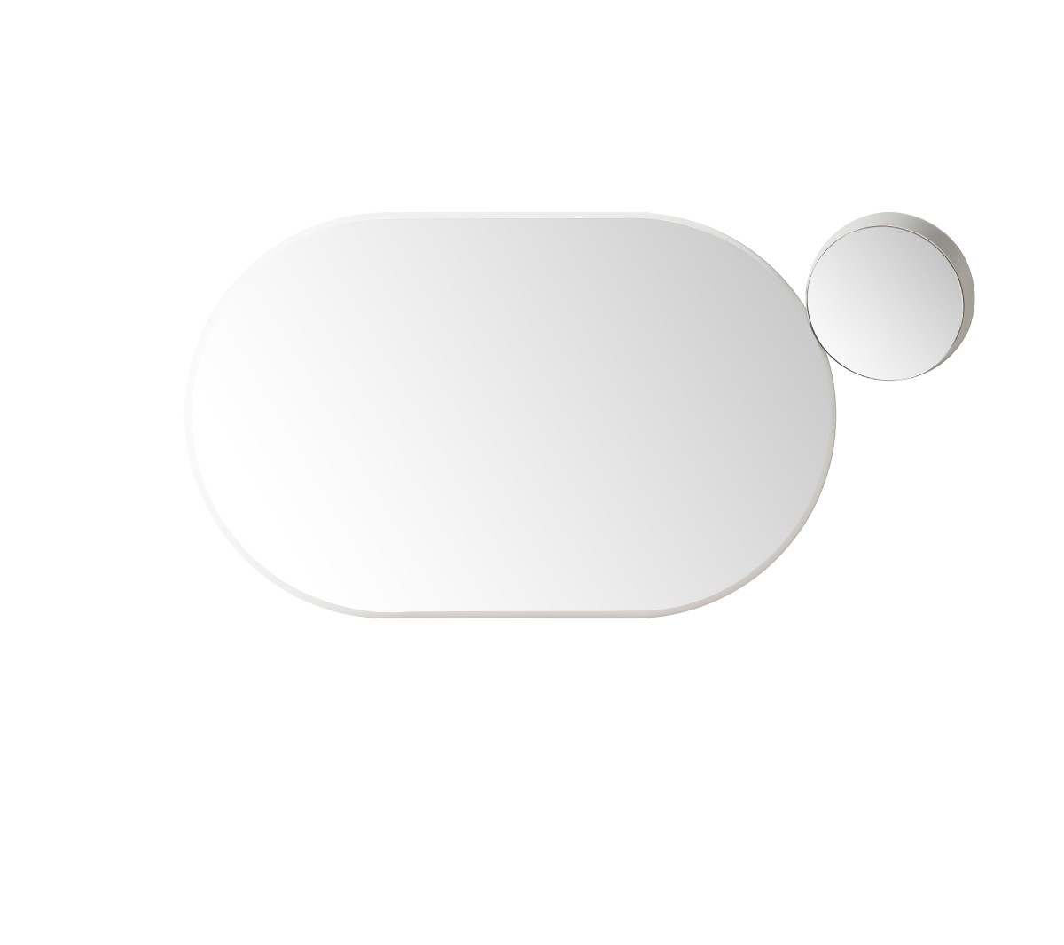 Ex.T Gravity Настенное зеркало EXSPGRAVITYBI+ EXSPINGRAVITYBI 