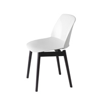 Classy 1095 Стул с каркасом из ясеня, 4 ножки. Полипропиленовая оболочка. Et al. Classy