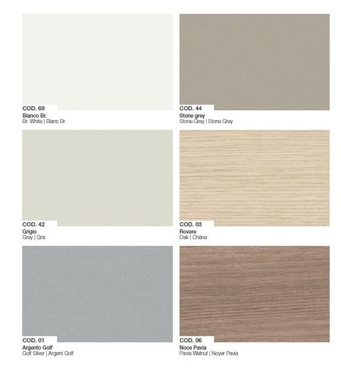 Секционный стол со встроенной полкой Las Mobili Oxi ARCH-00062076 - Вид №2