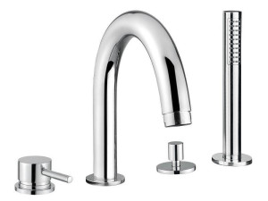 Смеситель для ванны с 4 отверстиями