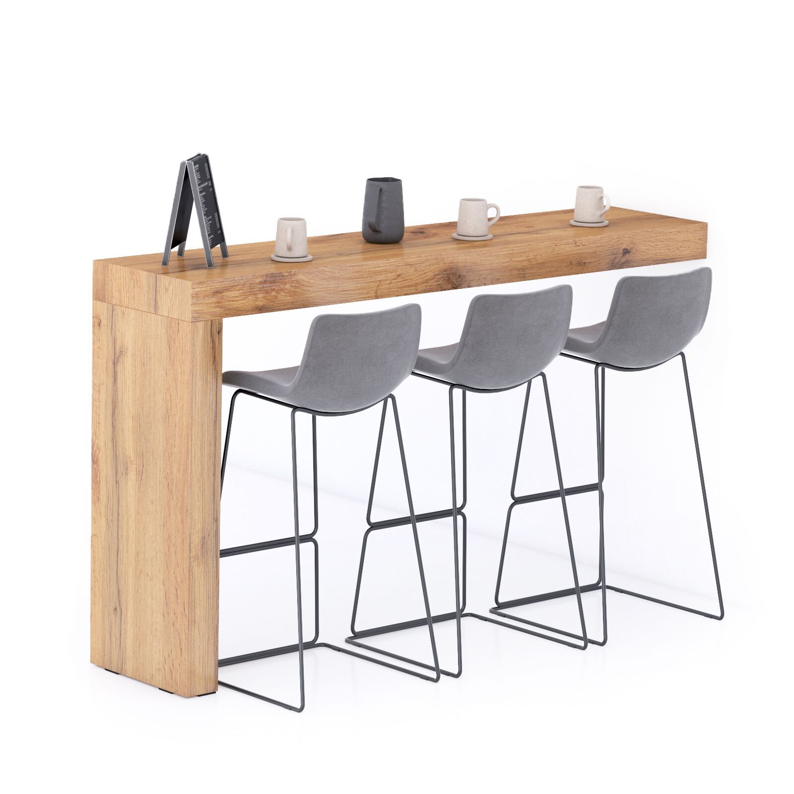 Высокий стол на полуострове в облагороженном Mobili Fiver Evolution ARCH-00029986 - Вид №53