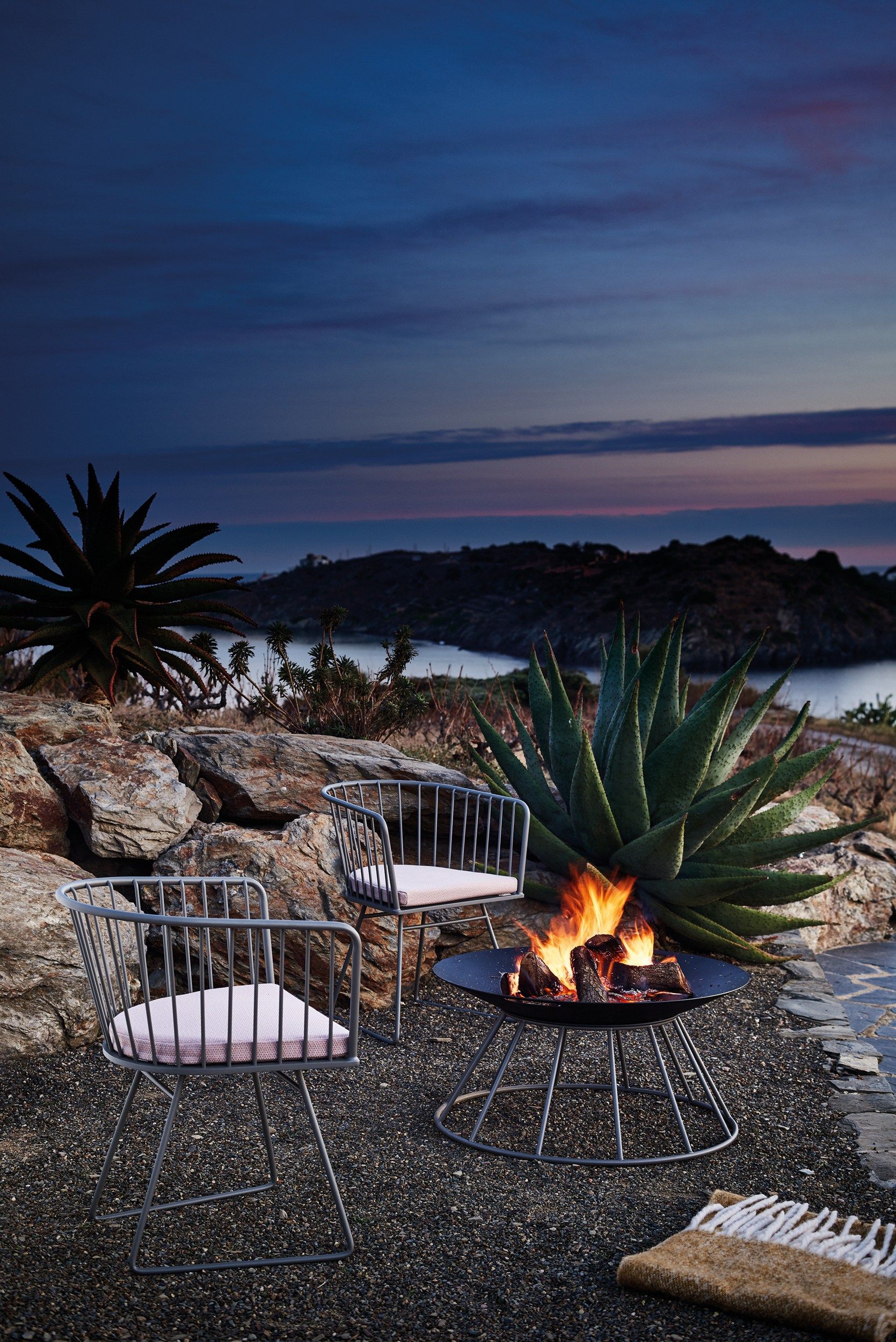 Алюминиевый стул с подлокотниками Bivaq Illa ARCH-00092820 - Вид №5