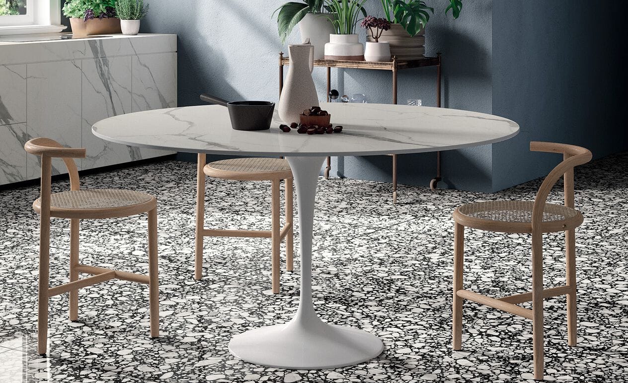 Столешница из керамогранита с мраморным эффектом CERAMICA FONDOVALLE MYTOP ARCH-00007633 - Вид №1