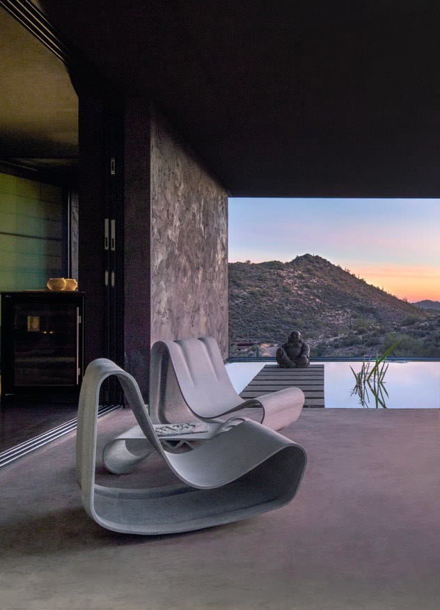 Бетонное садовое кресло SWISSPEARL дизайн ARCH-00114173 - Вид №6