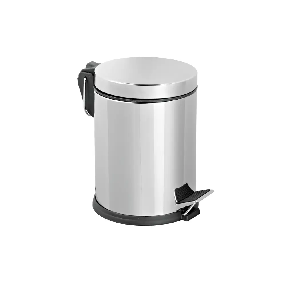 Контейнер для мусора Primanova D-20591 12 л металл цвет серебристый Efor STLM-2113402
