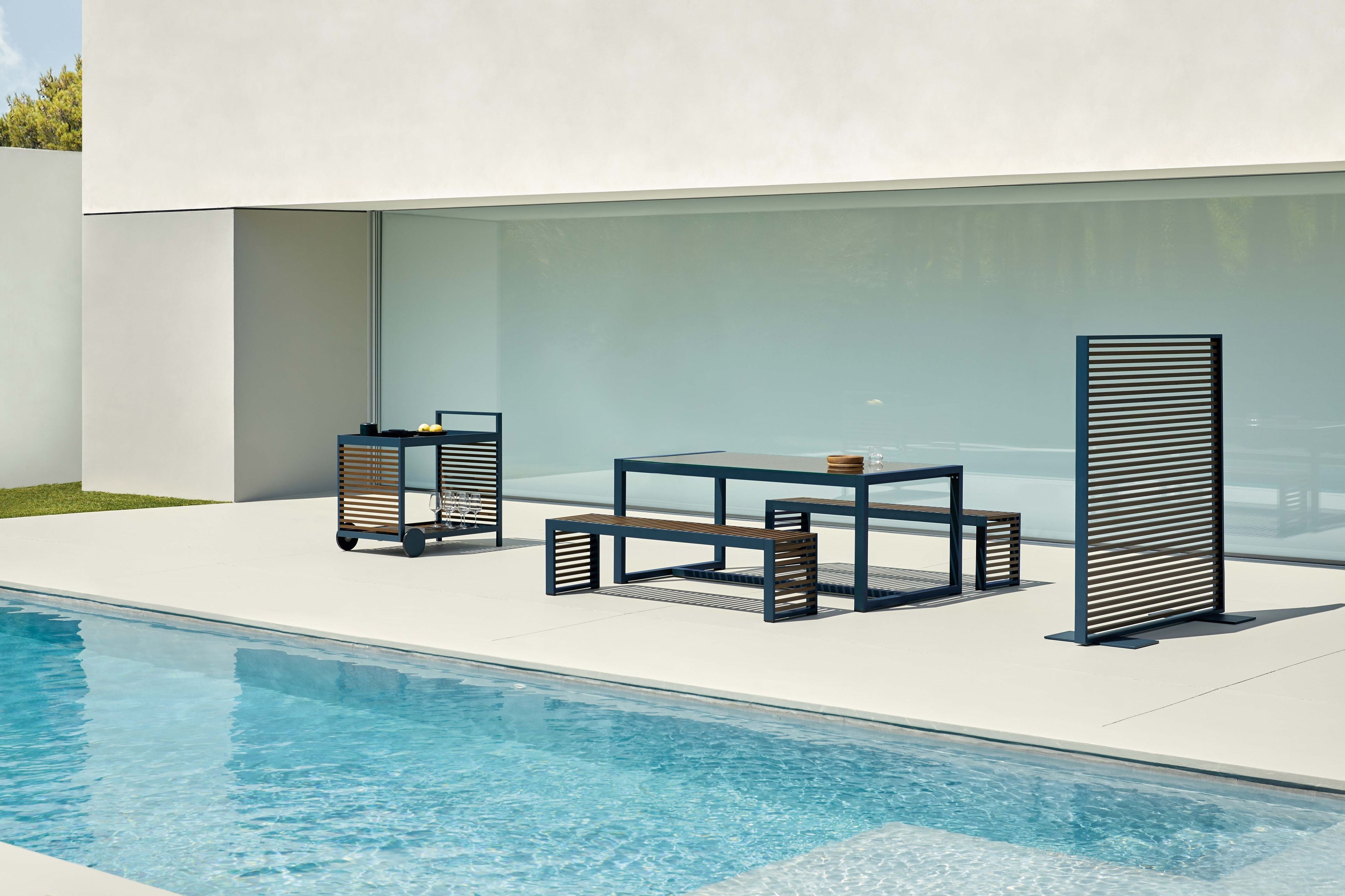 Термокрытая алюминиевая и деревянная перегородка GANDIABLASCO Celosías ARCH-00063177 - Вид №23