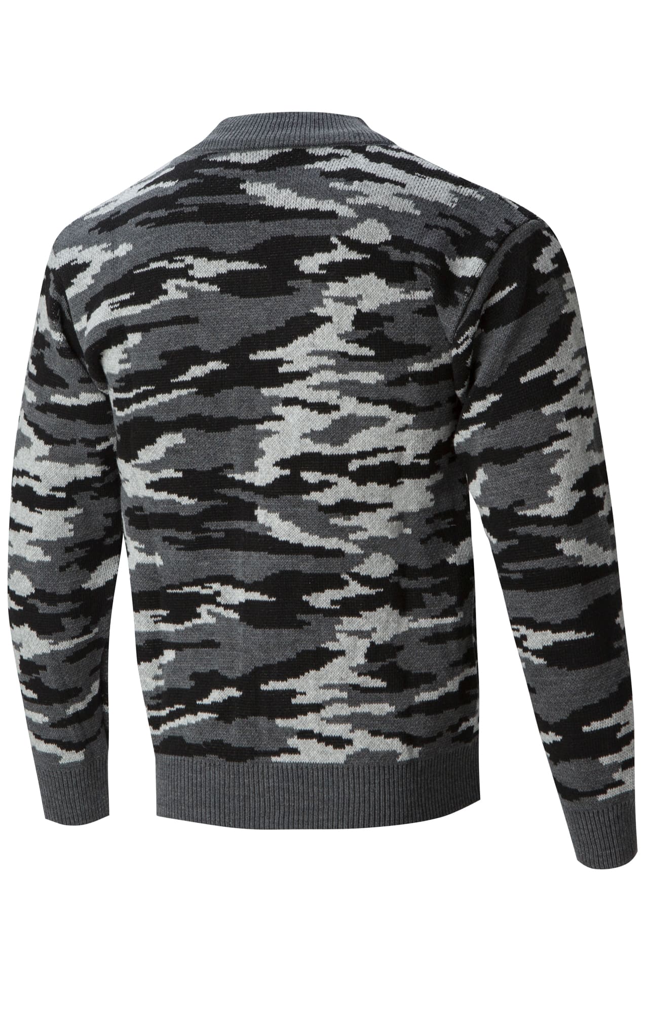 63361 Джемпер камуфляж на молнии серый  Одежда для охранных структур  размер 56-58 Спецодежда  - Вид №1