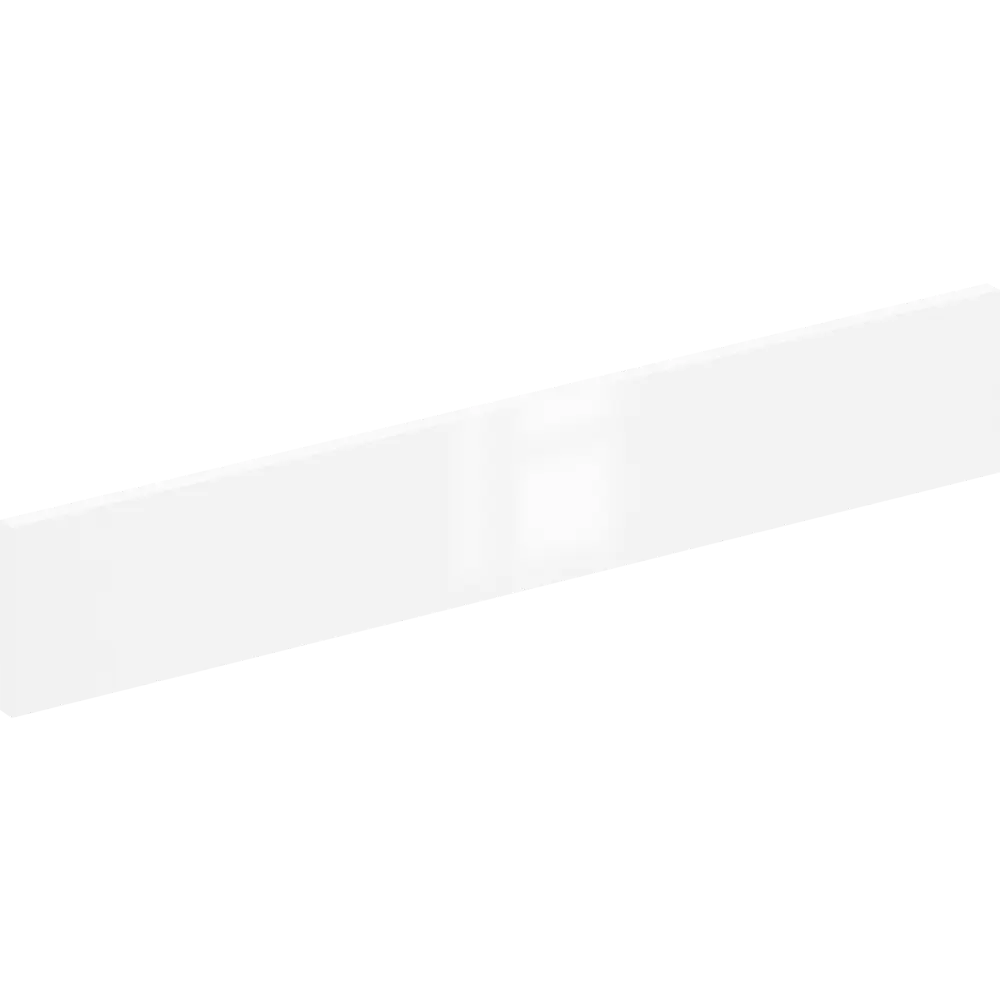 Фасад кухонного шкафа Аша 79.7x12.5 см KONSENSA ДСП цвет белый STLM-2083242 - Вид №1