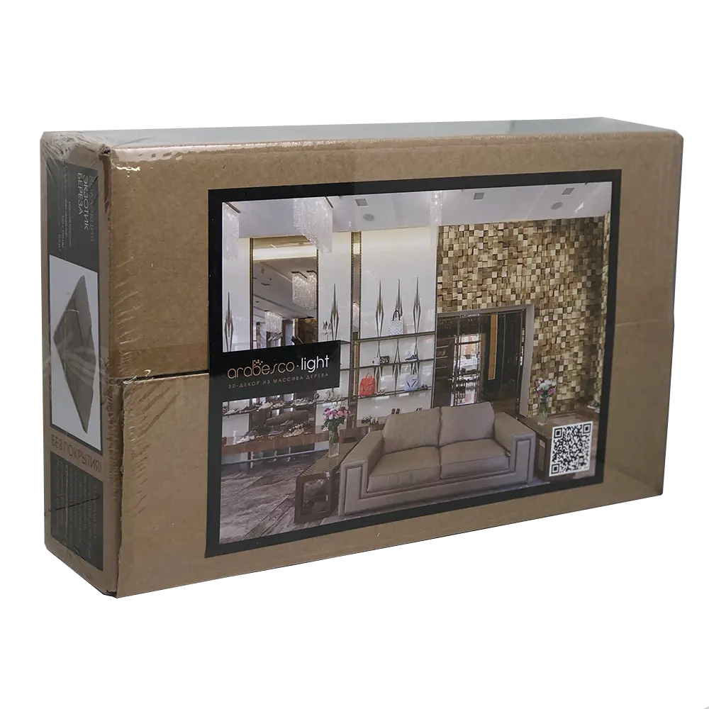 3D мозаика Arabesco Экзотик береза 120x120 мм без покрытия 40 шт. 0.6 м² 82625650 STLM-2183556  - Вид №3