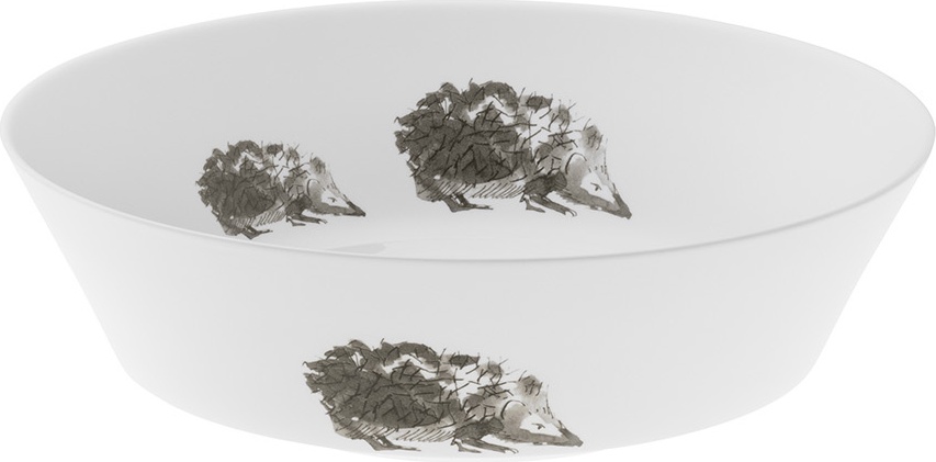 10602554 Hering Berlin Салатник Hering Berlin "Охота" "Ежи" 21см Фарфор 