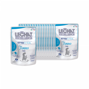 ПР0059856*24 Корм для котят EXCELLENCE тунец в соусе пауч 100г (упаковка - 24 шт) LECHAT