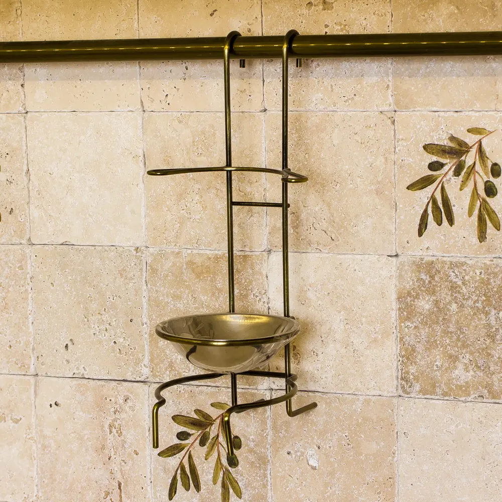 Держатель для половника с поддоном Delinia 120х150х270 мм цвет бронза STLM-2014071 - Вид №1