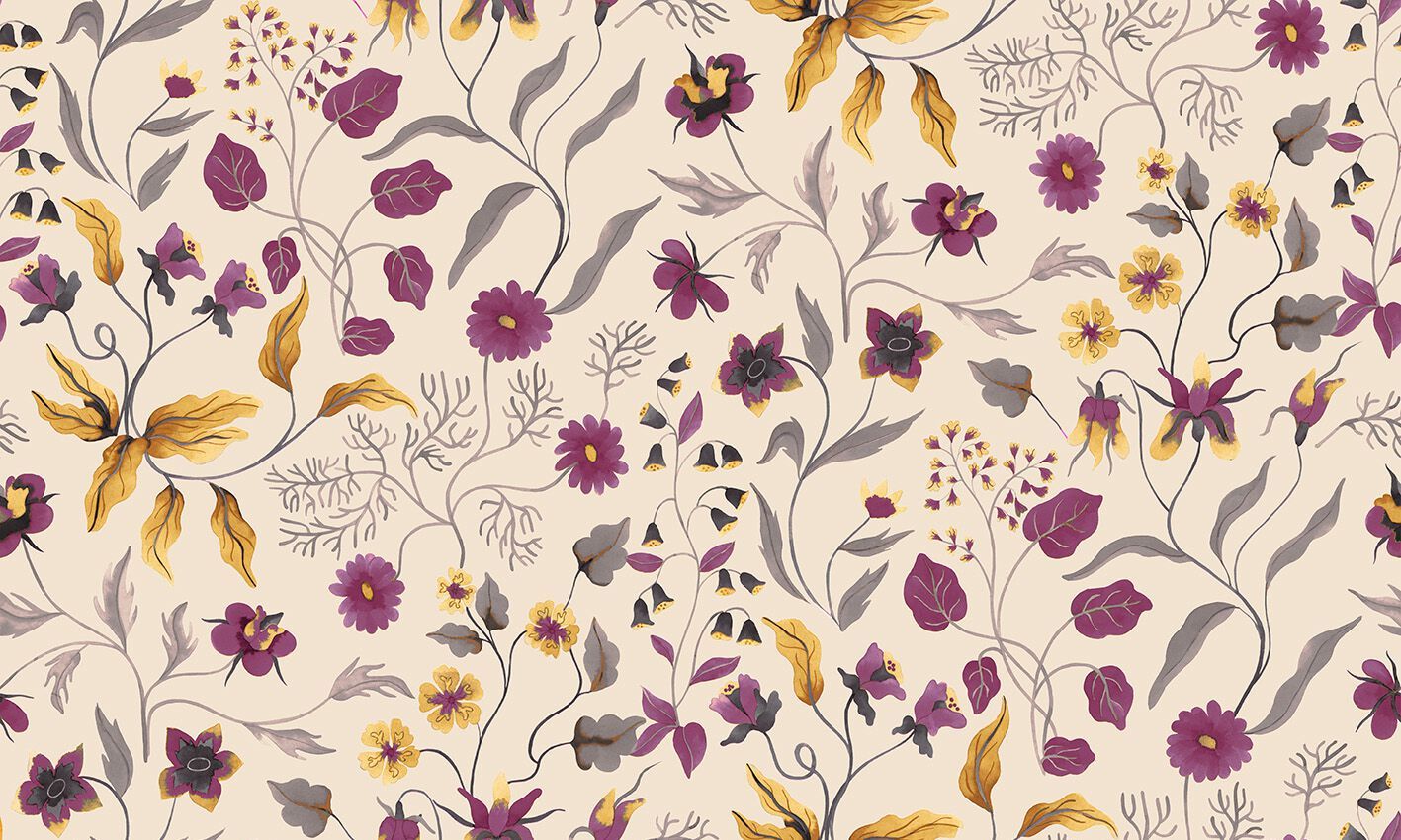Обои с цветочными мотивами Jannelli&Volpi FIORDALISO ARCH-00003100 - Вид №1