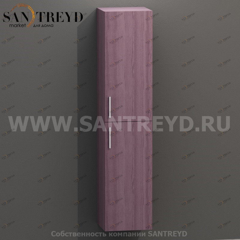 MDC6081 Высокий шкаф с двумя створками 160 см фиолетовый Globo 4ALL Италия Ceramica Globo