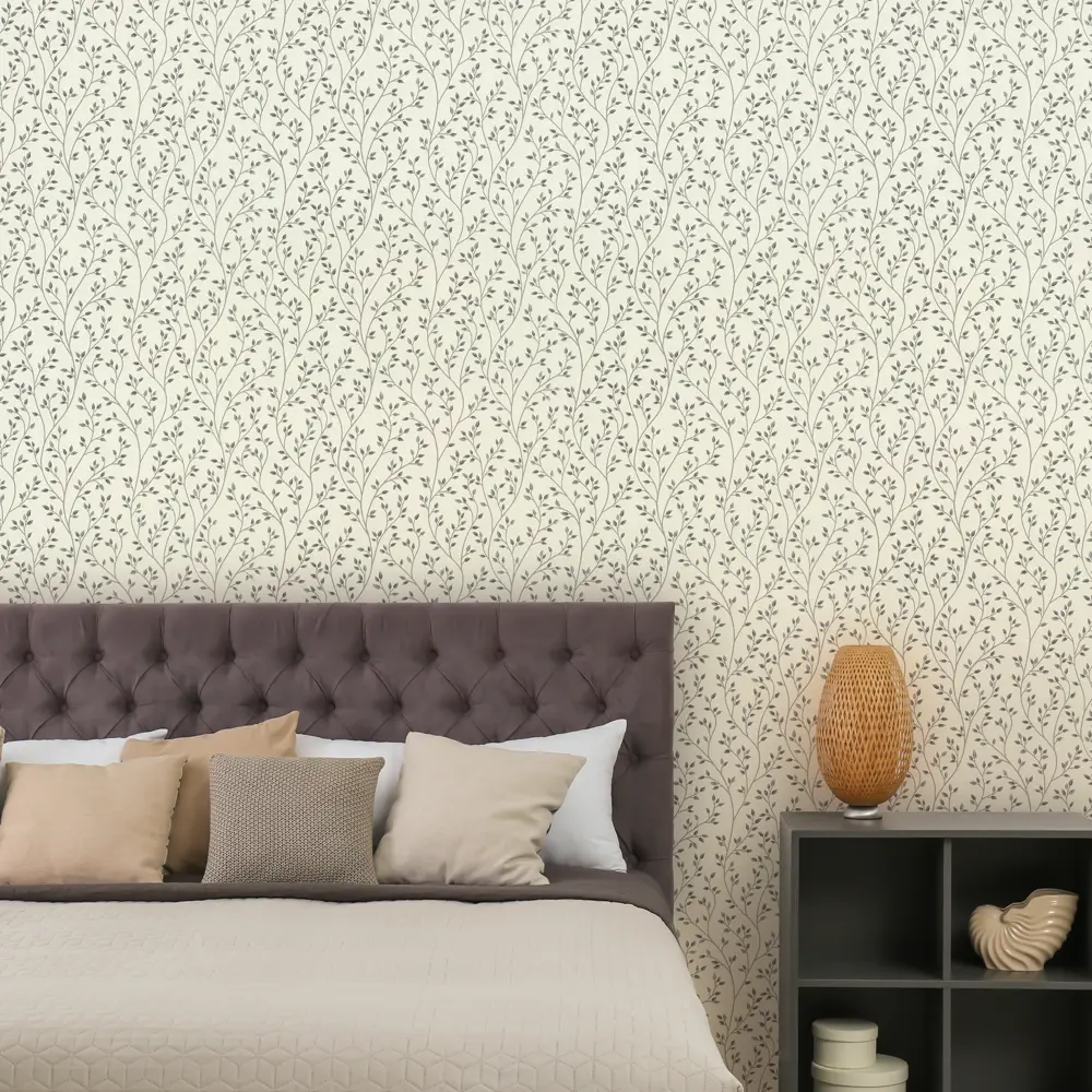Обои флизелиновые Euro Decor Sylvia белые 1.06 м ED7338-00 89460704 STLM-2181974 - Вид №4