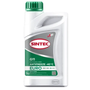 Антифриз Sintec Euro G11 Green -40 1 кг