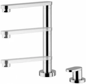 Quadrodesign Смеситель для кухни скрытого монтажа Kitchen brass