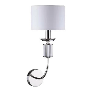 Бра настенное белое с никелем Kutek Mood Cero CER-K-1(N) KUTEK CERO 00-3929621 Белый;никель