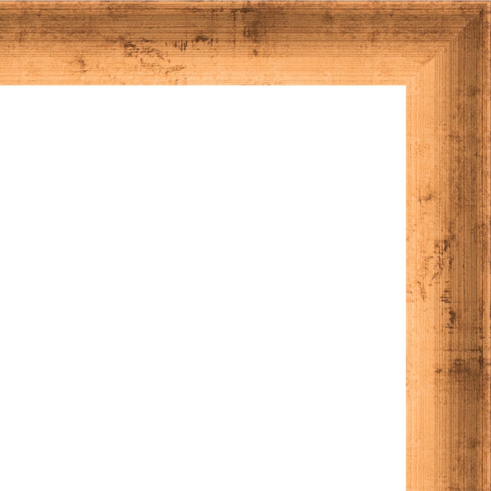 BY 0647 Зеркало в багетной раме - красная бронза 37 mm EVOFORM Definite - Вид №4