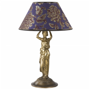 32074,34051 Настольная лампа Гречанка Маргарита Фиолет BOGACHO
