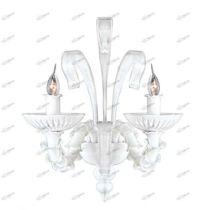 Бра Donolux Opera W110188/2white DONOLUX СВЕЧА, ФЛОРИСТИКА 077552 Белый 