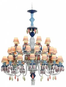 Lladró Люстра из фарфора Belle de nuit 01023291