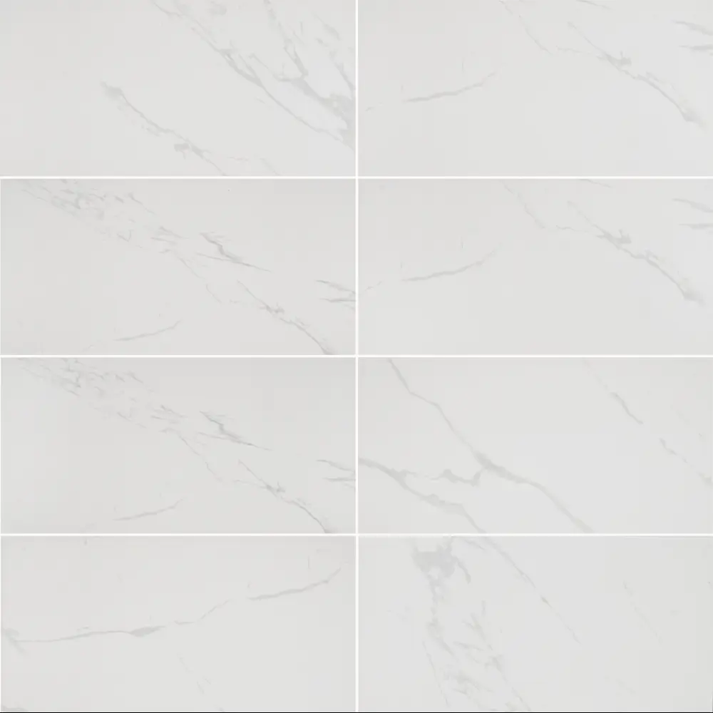 Керамическая плитка Axima Monaco 25×50 см белая матовая под мрамор 84133786 Монако STLM-0046608 - Вид №2