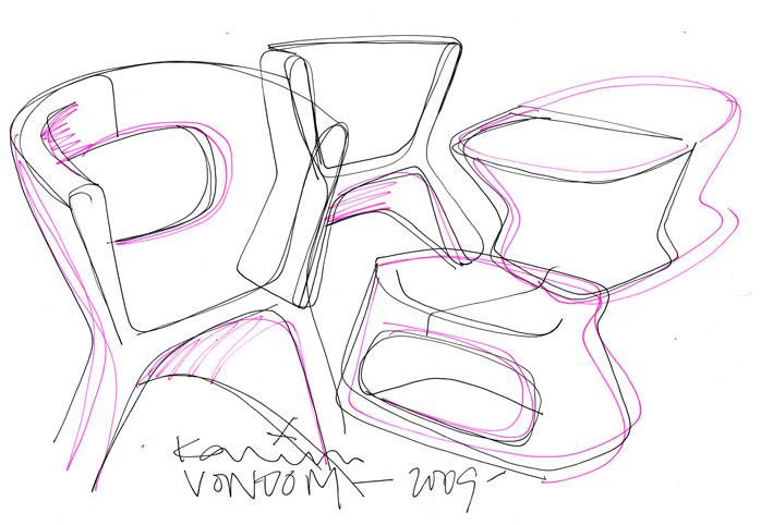 VONDOM Садовое кресло из полиэтилена Pal sun-id-1429437 - Вид №6