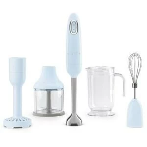 Блендер погружной Smeg HBF02, голубой