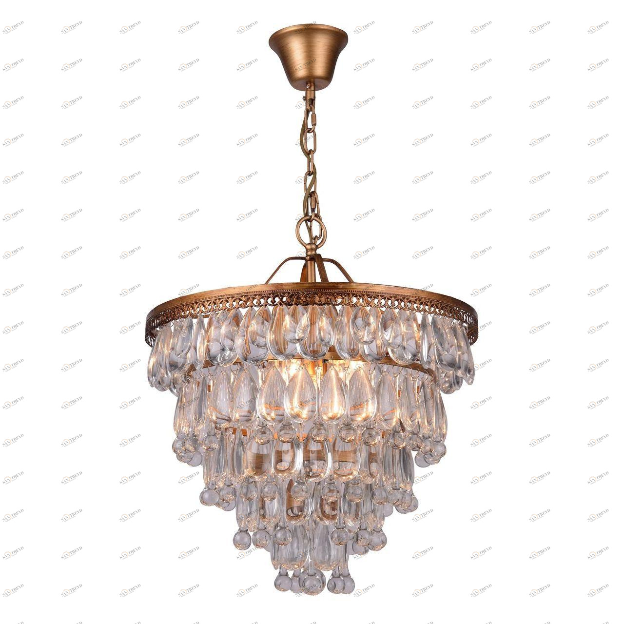 Подвесная люстра Arte Lamp Regina A4298SP-5AB ARTE LAMP ДИЗАЙНЕРСКИЕ, REGINA 108444 Бронза 