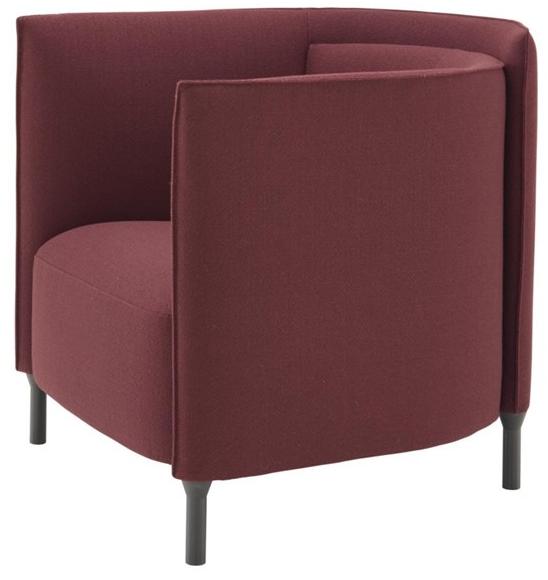 Ligne Roset Кресло из ткани с подлокотниками Hemicycle 14200105 - Вид №1