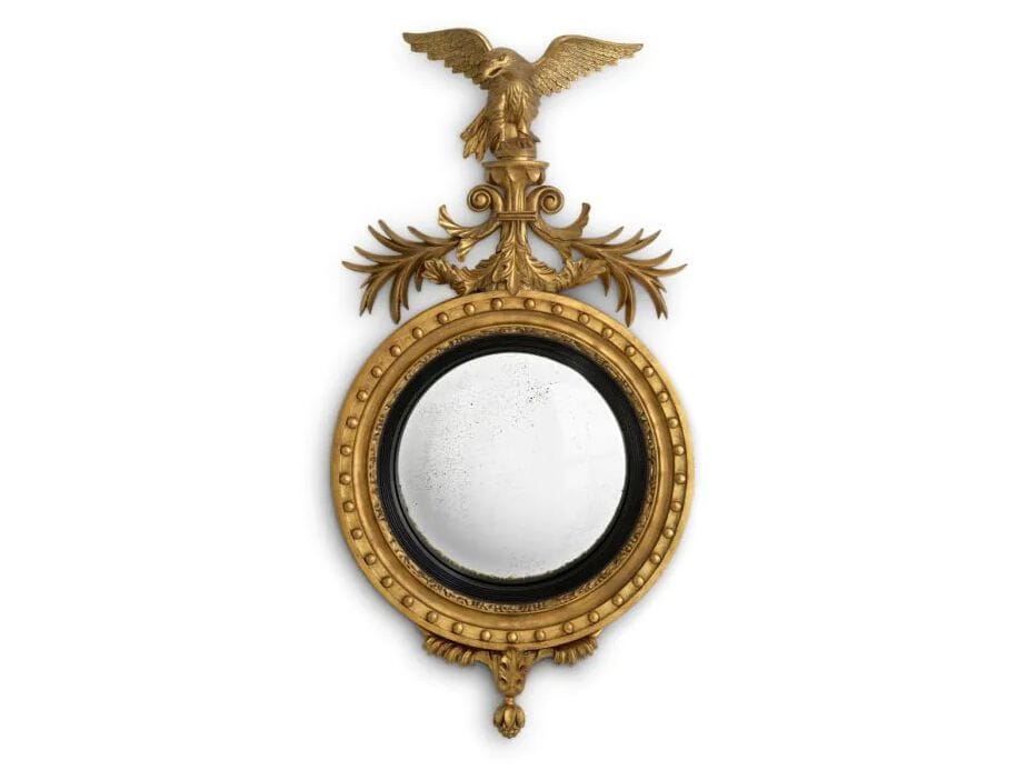 Круглое зеркало в рамке Eichholtz GIRANDOLE ARCH-00108891