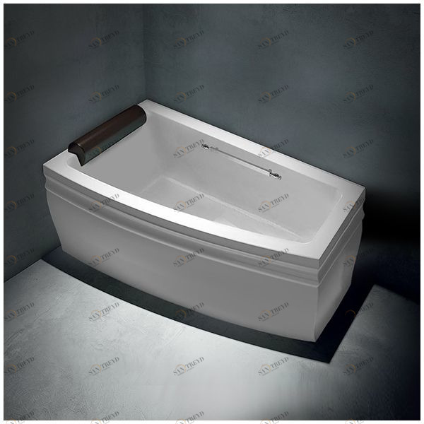 Ванна с рамой белая Gruppo treesse Blanque 1690 SXVTLV1661 VTLV1661SX