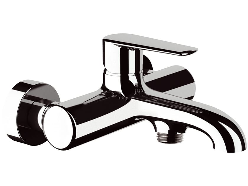 ABS однорычажный настенный смеситель для ванны с 2 отверстиями Rubinetterie Mariani Harmony ARCH-00079467