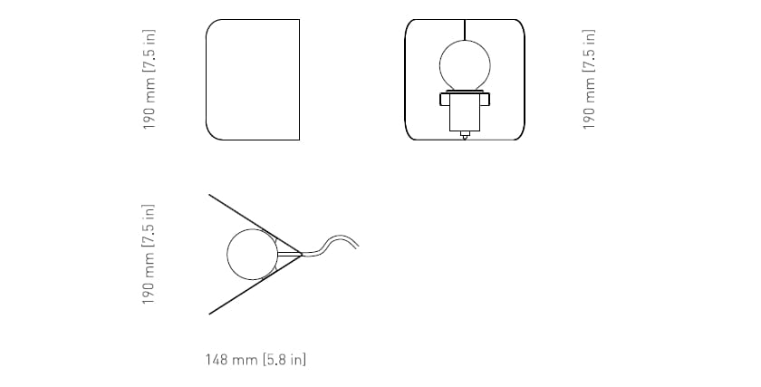Стальная настольная лампа с порошковым покрытием +kouple Corner ARCH-00061883 - Вид №6
