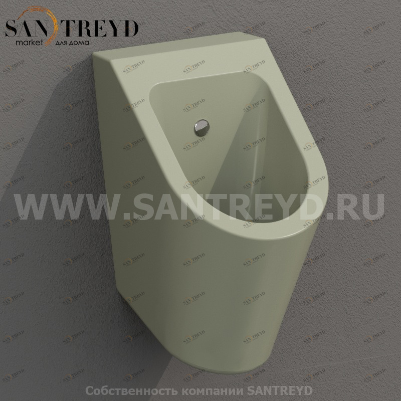 FO030LI Настенный писсуар, уринал с мушкой Ceramica Globo FORTY3