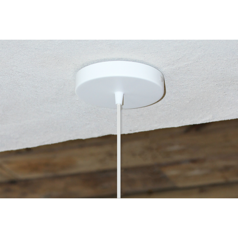 4144 Набор для подключения rosette white, метал. канопи (шнур-подвес) 2,1 UMAGE  - Вид №1