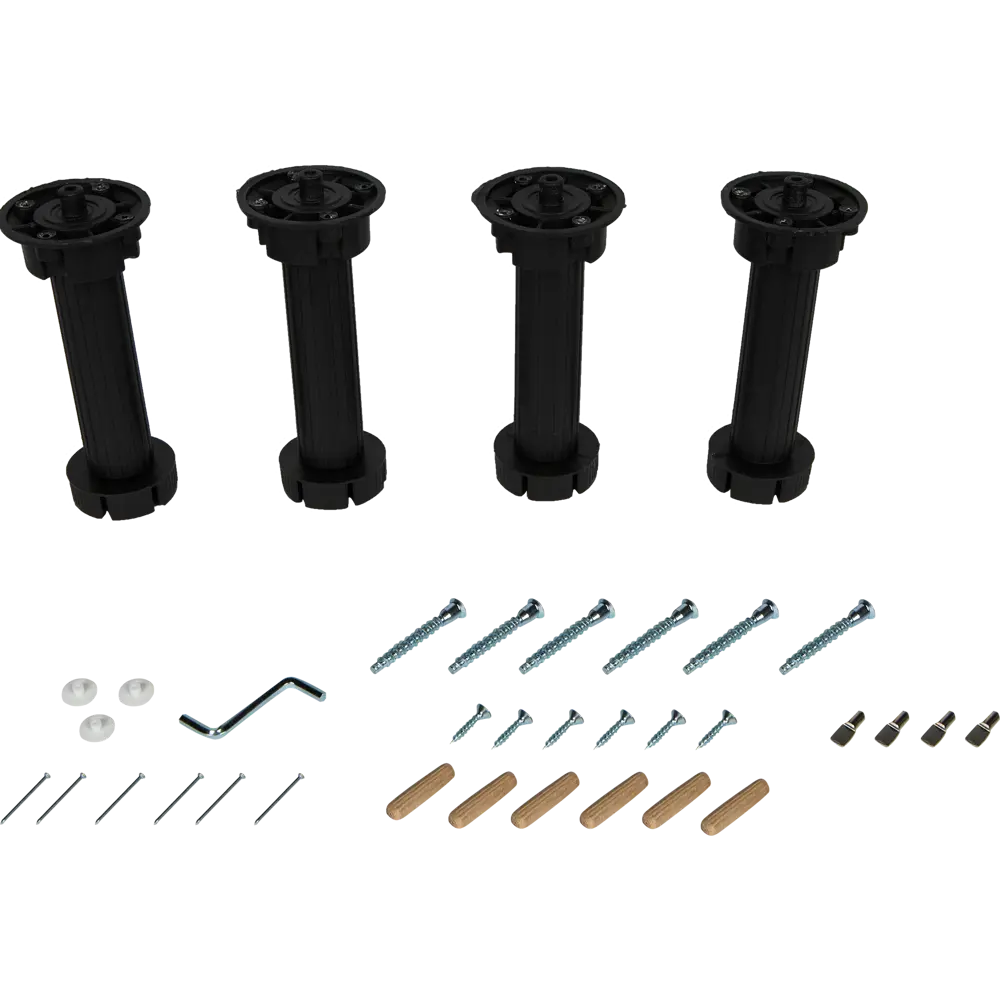 Каркас напольный 40x70x56 см, ЛДСП, цвет белый DELINIA STLM-2094074 - Вид №3