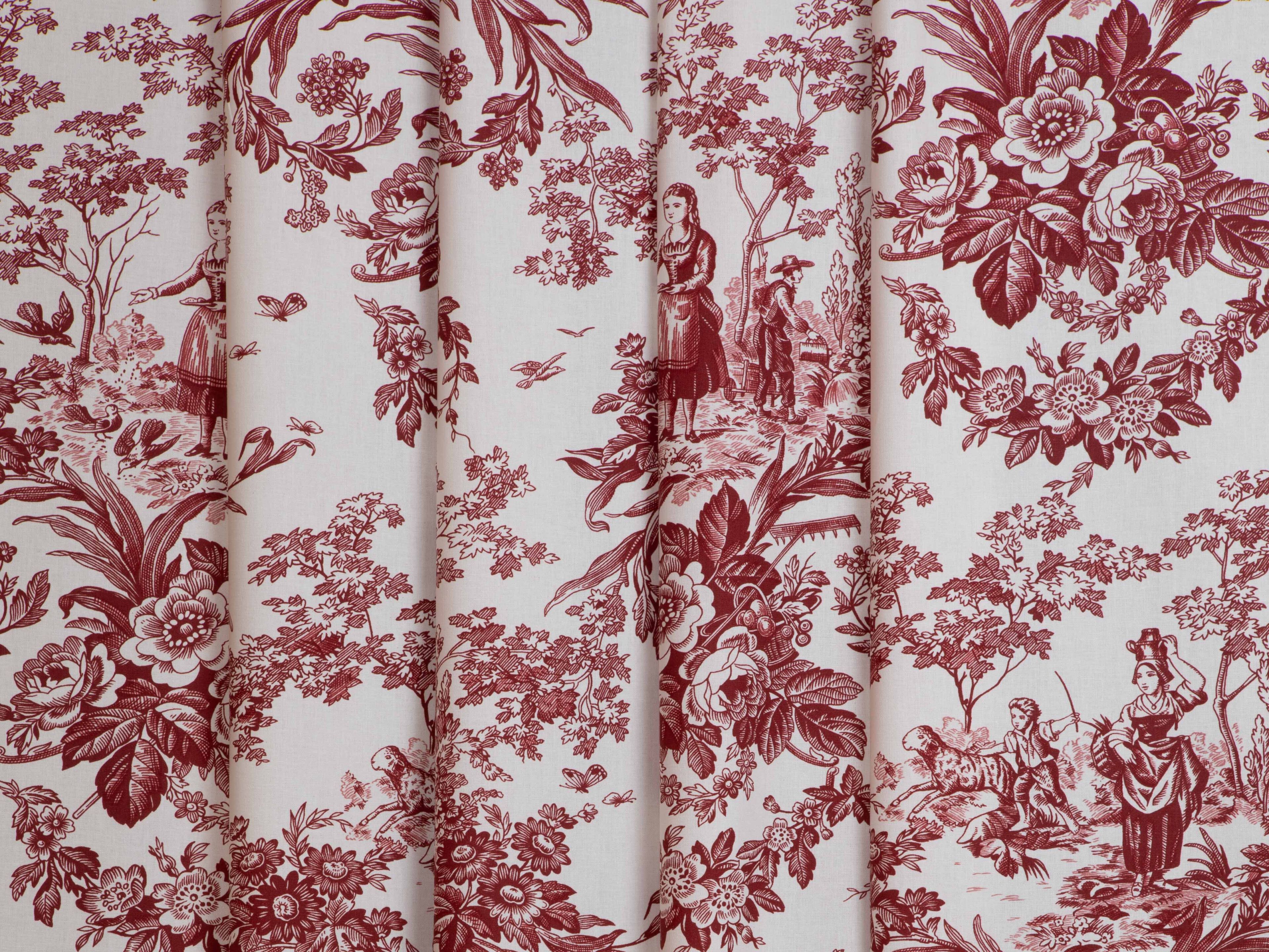 Хлопок шелкография обивочная ткань LELIEVRE Quenin-Belle Époque ARCH-00089078