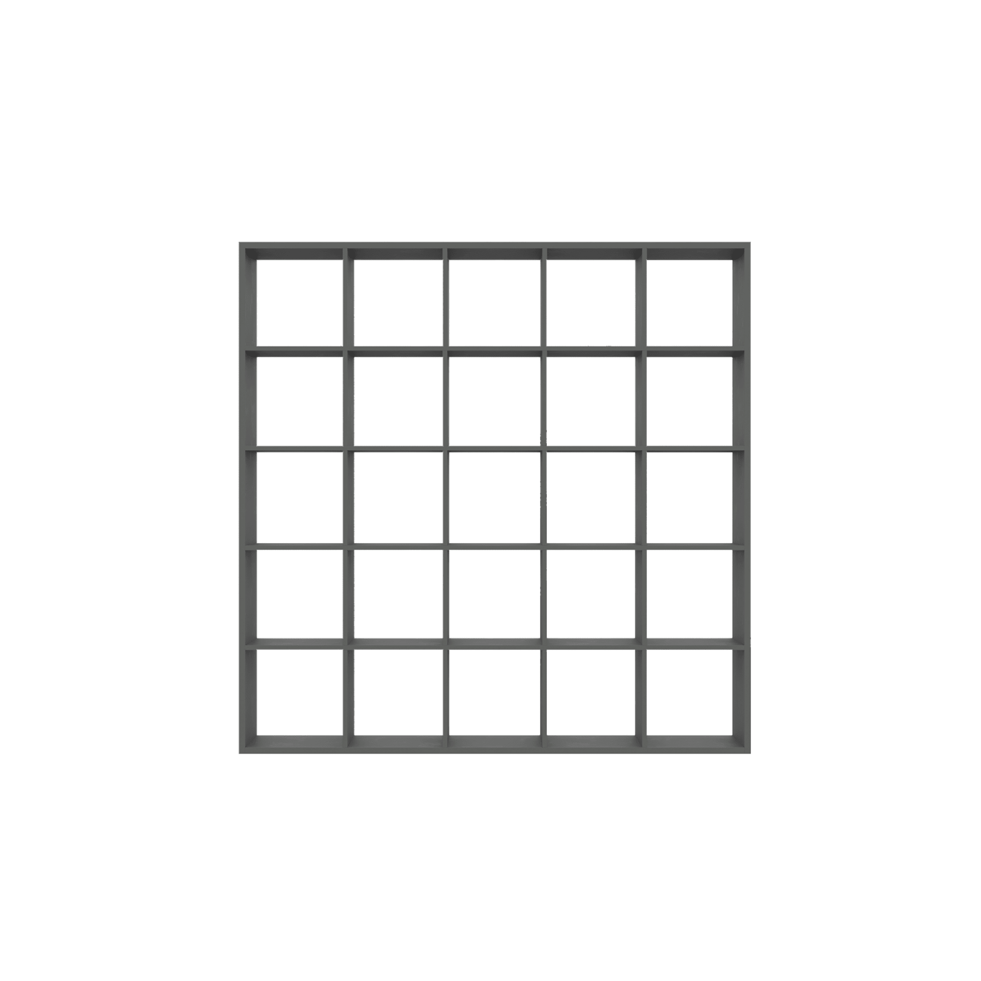 82821065 Стеллаж 25 секций 170х170х31,5 см ЛДСП цвет графит Santreyd  - Вид №1