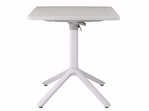 Квадратный стол с откидным верхом с основанием для спиц