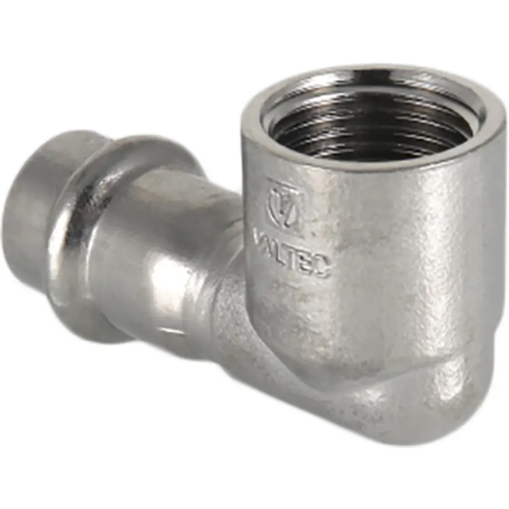 Угол комбинированный 90° Valtec 1/2"x22 мм ВР нержавеющая сталь STLM-2014425 - Вид №4